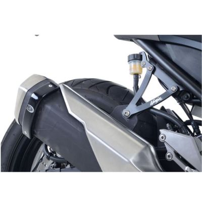 Držák výfuku, černý, Kawasaki Ninja 300 / Z250
